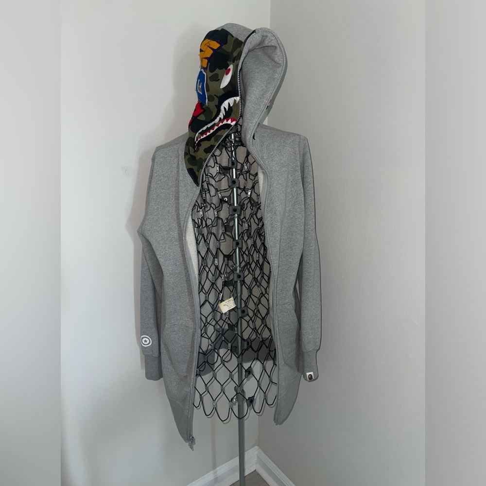 Gray Bape Hoodie